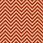 Chevrons Zigzag Pattern Red