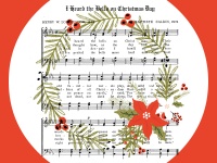 Christmas Music Wreath