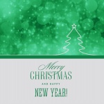 Christmas Tree Modern Card