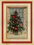 Christmas Tree Vintage Card