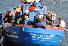 Fishermen On The River Galeo, Tavir
