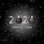 Bokeh Background 2020 Happy New Year