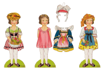 French Paper Dolls