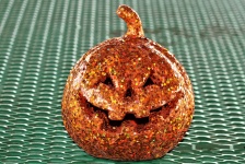 Halloween Glitter Jack-O-Lantern