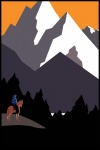 Mountains Of Montana Poster