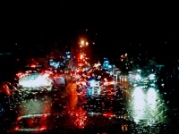 Night Driving In Rain