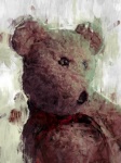 Painted Teddy Bear