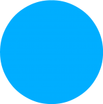 Periwinkle Blue Circle