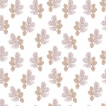Pine Cones Leaves Background