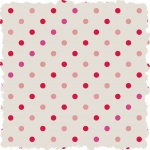 Polka Dots Pink Red