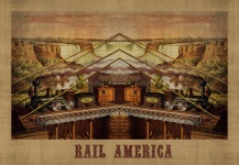 Rail America Travel Poster