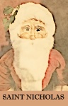 Saint Nicholas Vintage Poster