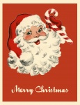 Santa Claus Card Background