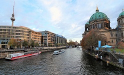 Spree River In Berlin