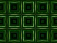 Squares Pattern In Green Color