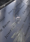 Statue Of Liberty And Memorial Name