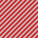 Stripes Diagonal Red Silver