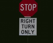 Traffic Stop Sign