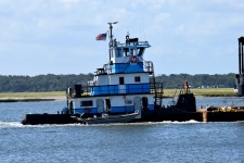 Tugboat On The River