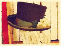 Vintage Man's Top Hat