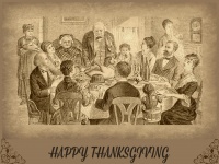 Vintage Thanksgiving Poster