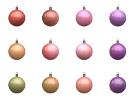 Christmas Balls Ornament Christmas Tree