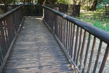 Wooden Railings Enclosure