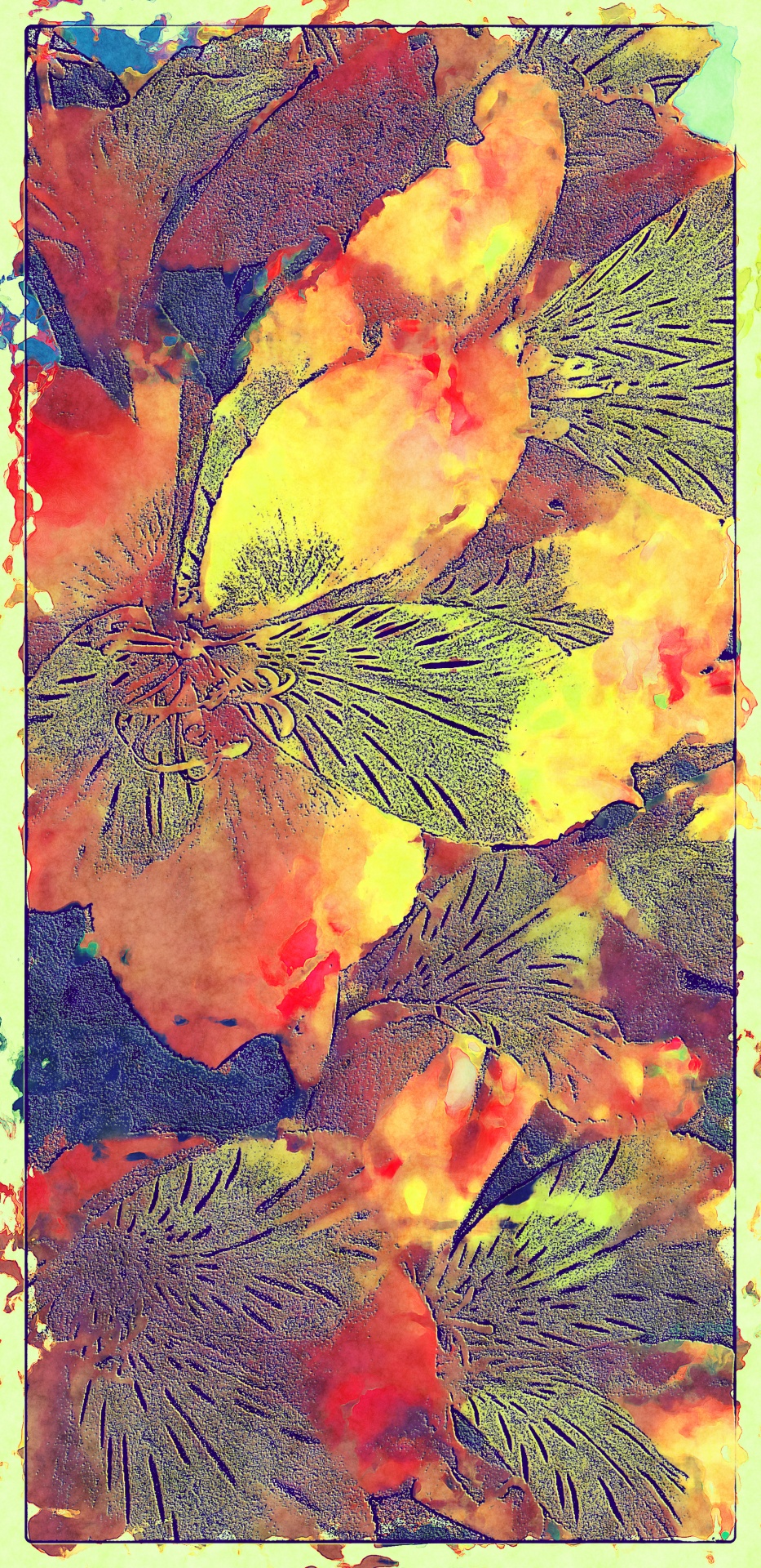 Autumn Flower Background