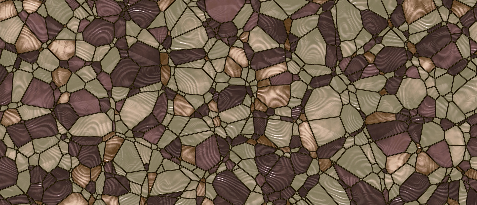 Autumn Stained Glass Banner
