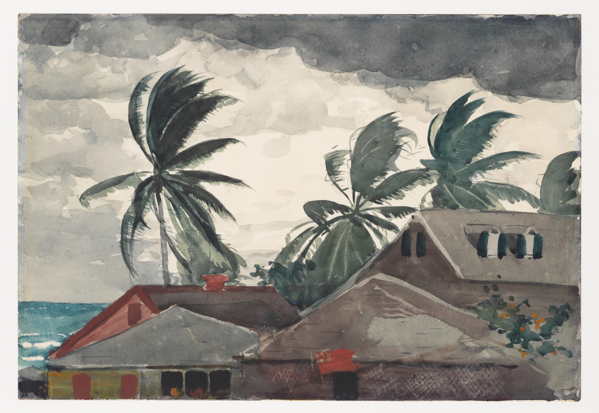 Bahamas Hurricane Winslow Homer