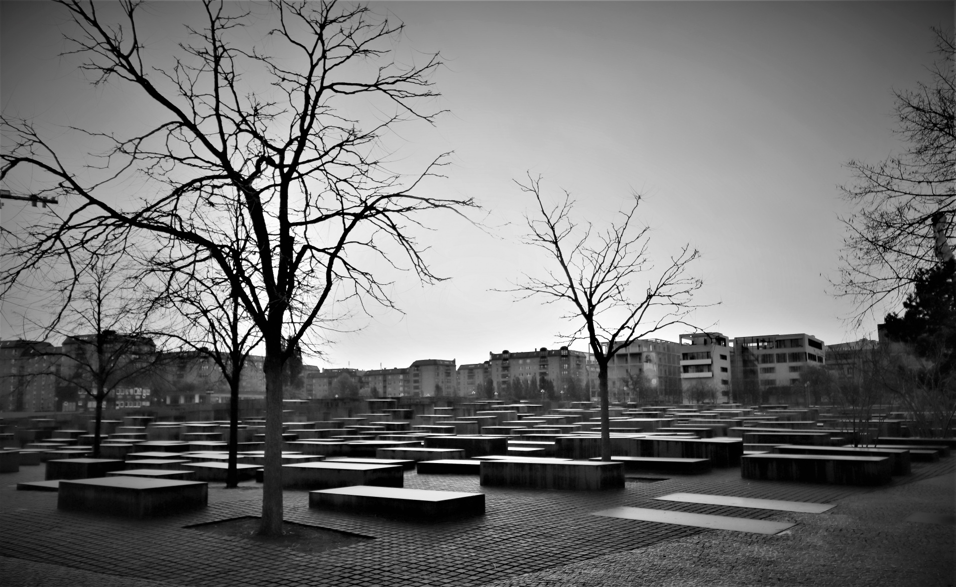 Memorial in Berlin for Murdered Jews of Europe.