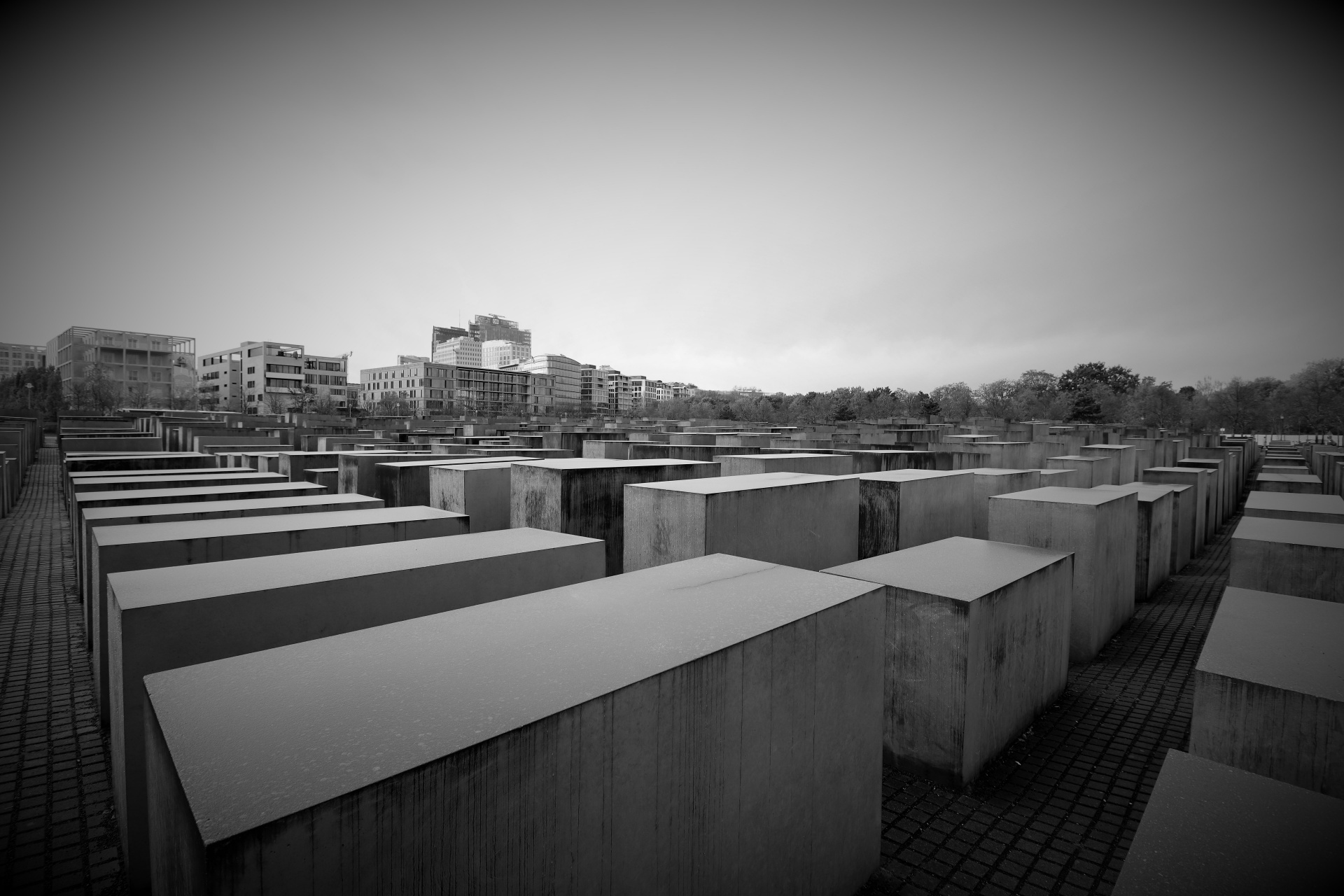 Memorial to the murdered Jews of Europe at Berlin, Germany