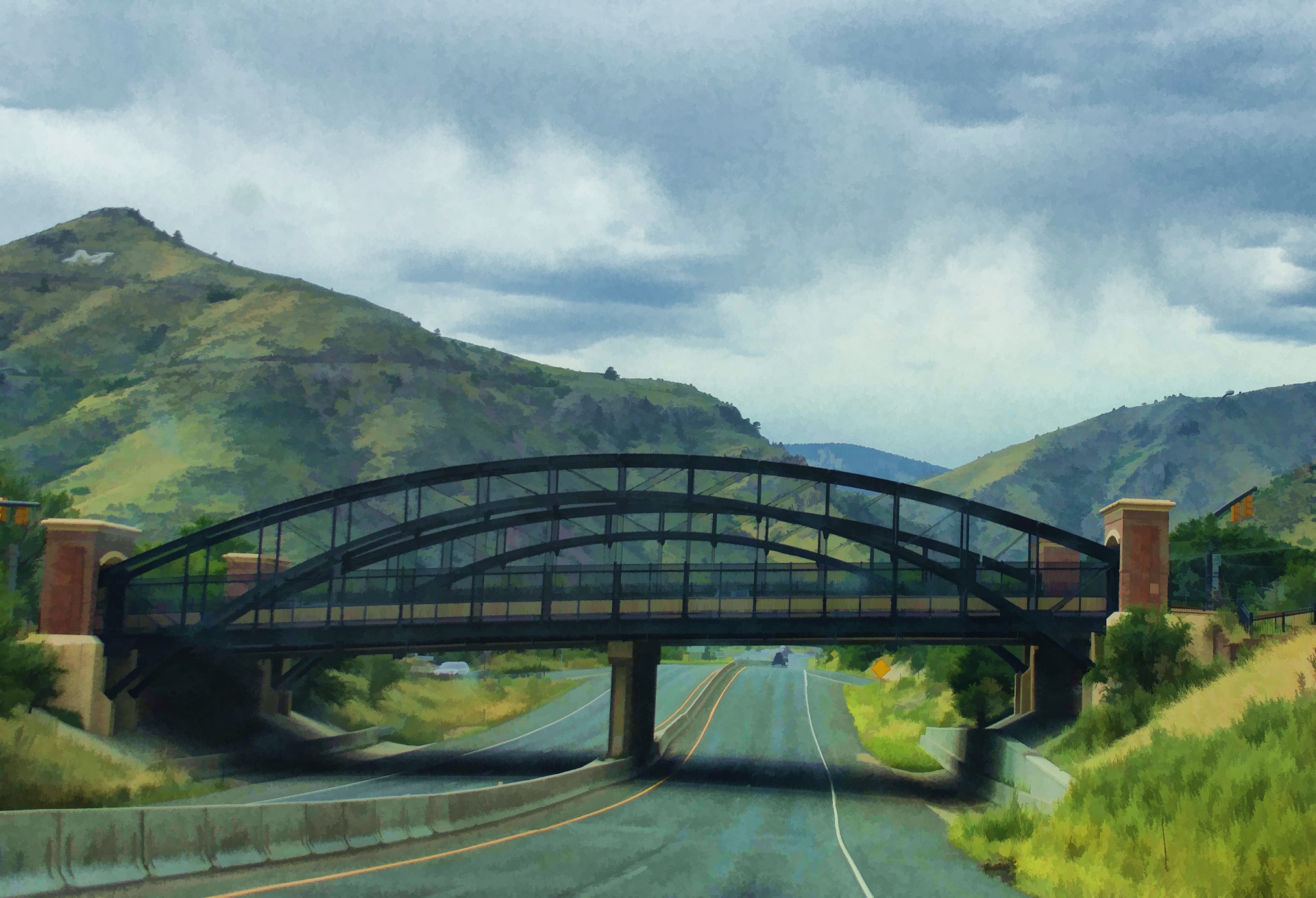 Bridge Over The Highway