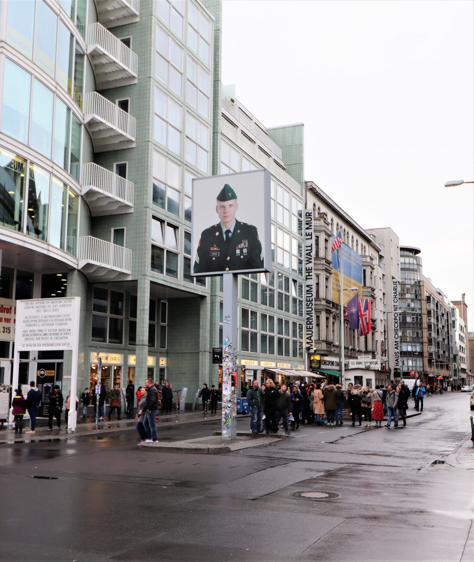 Checkpoint Charlie In Berlin