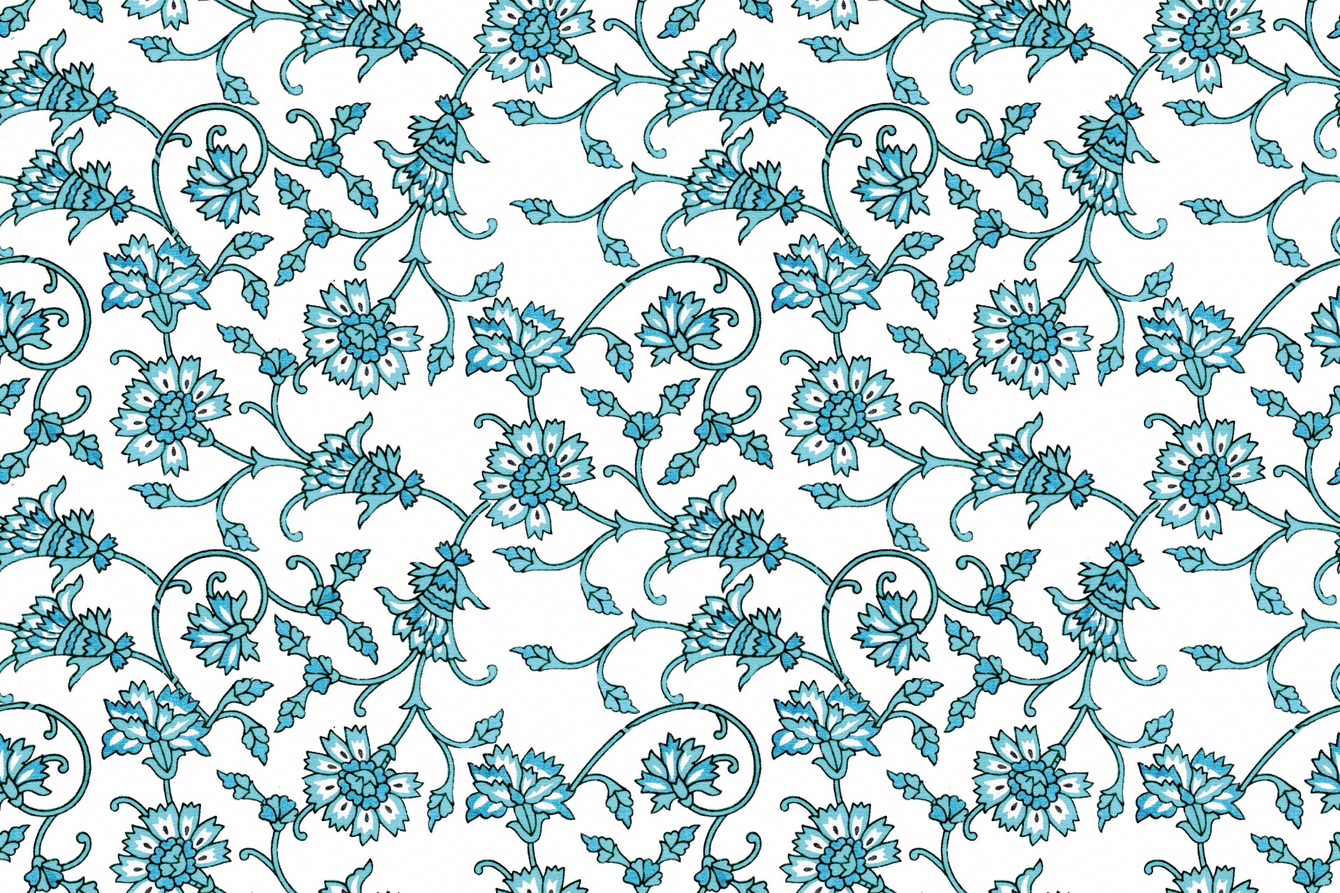 Ethnic Floral Pattern 3