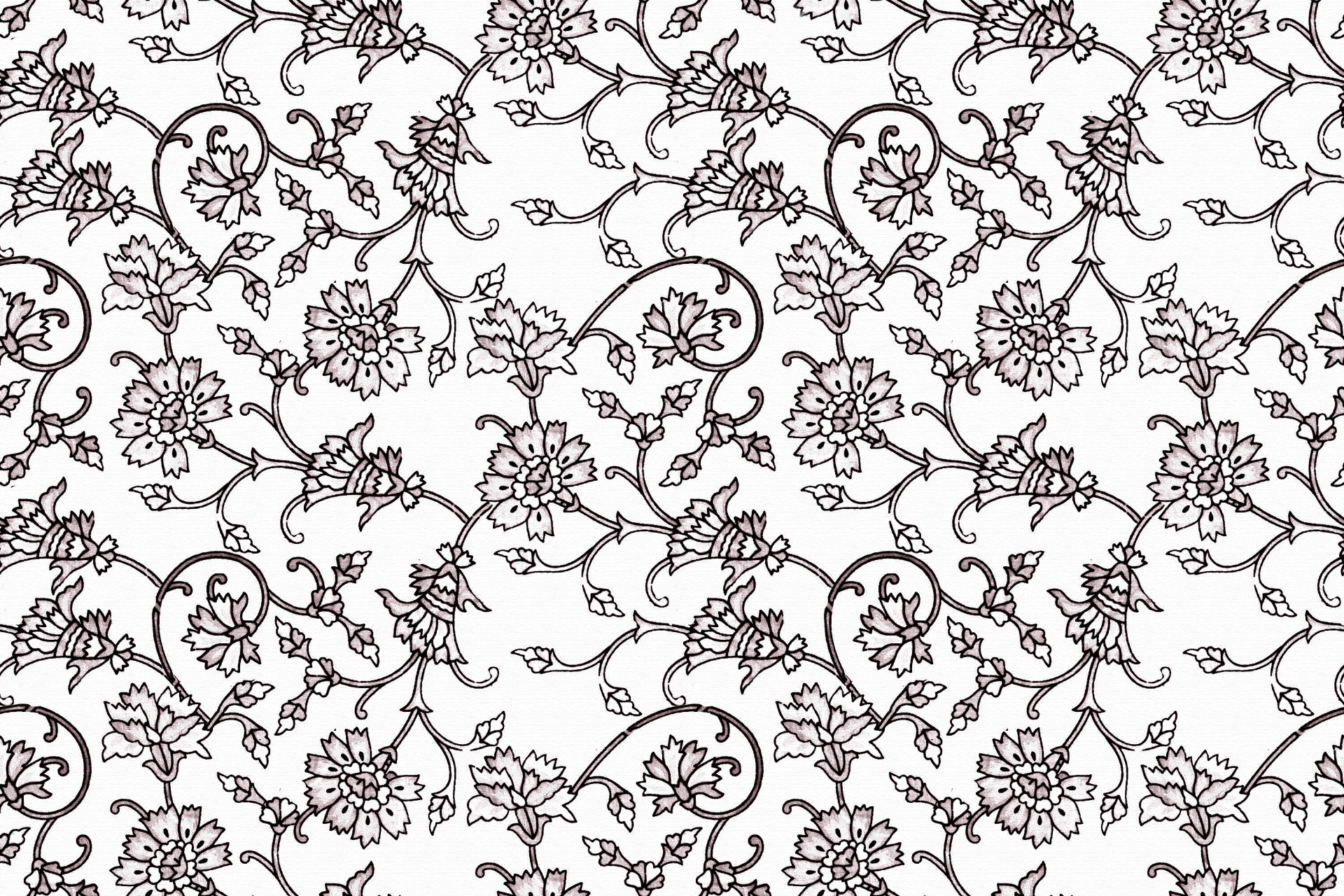 Ethnic Floral Pattern 5