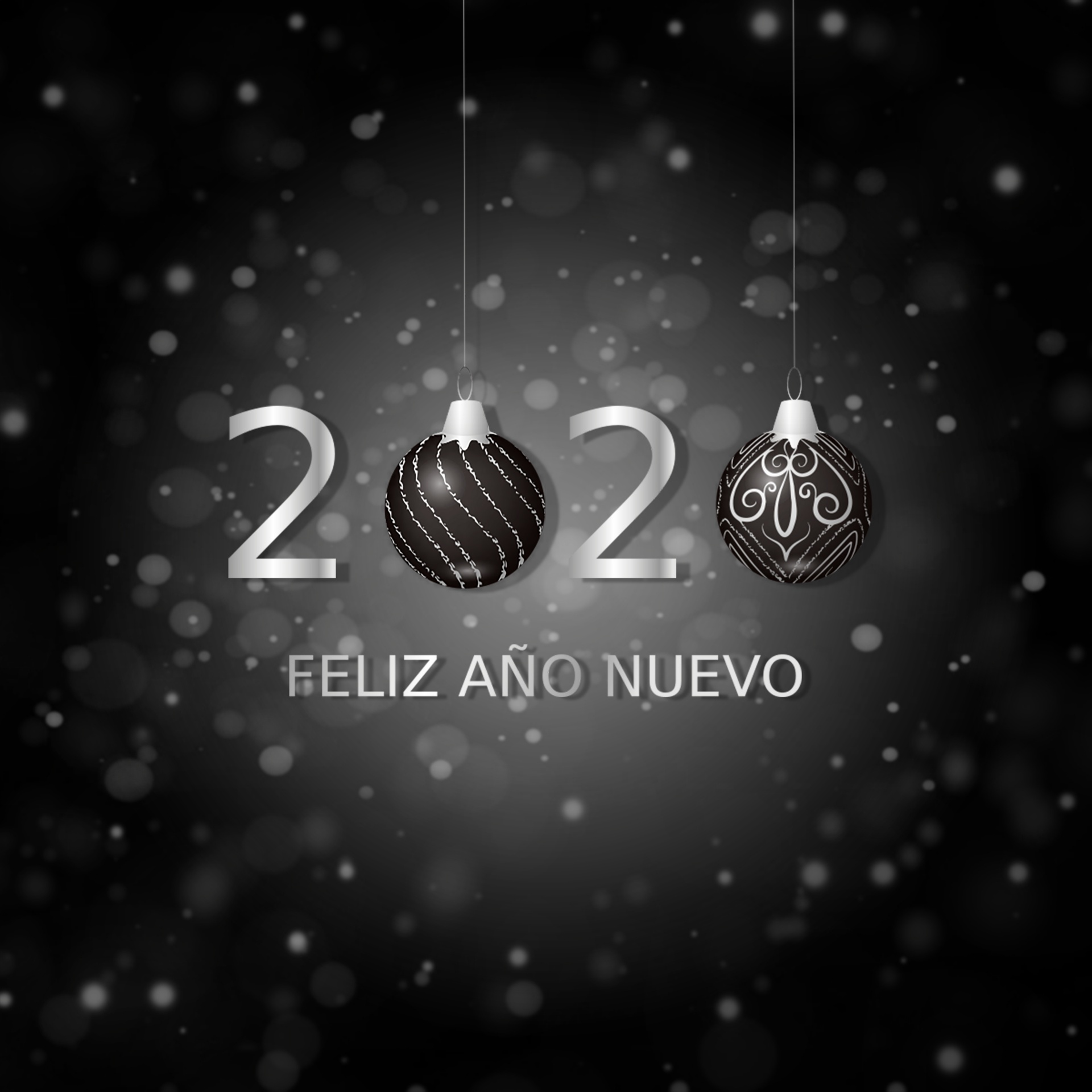 2020 Happy New Year Background