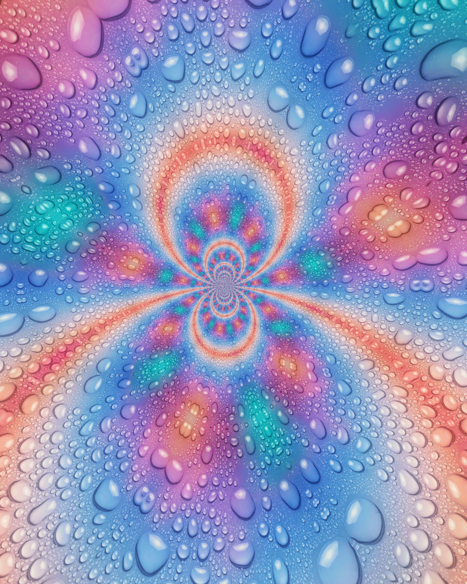 Fractal Kaleidoscope Abstract