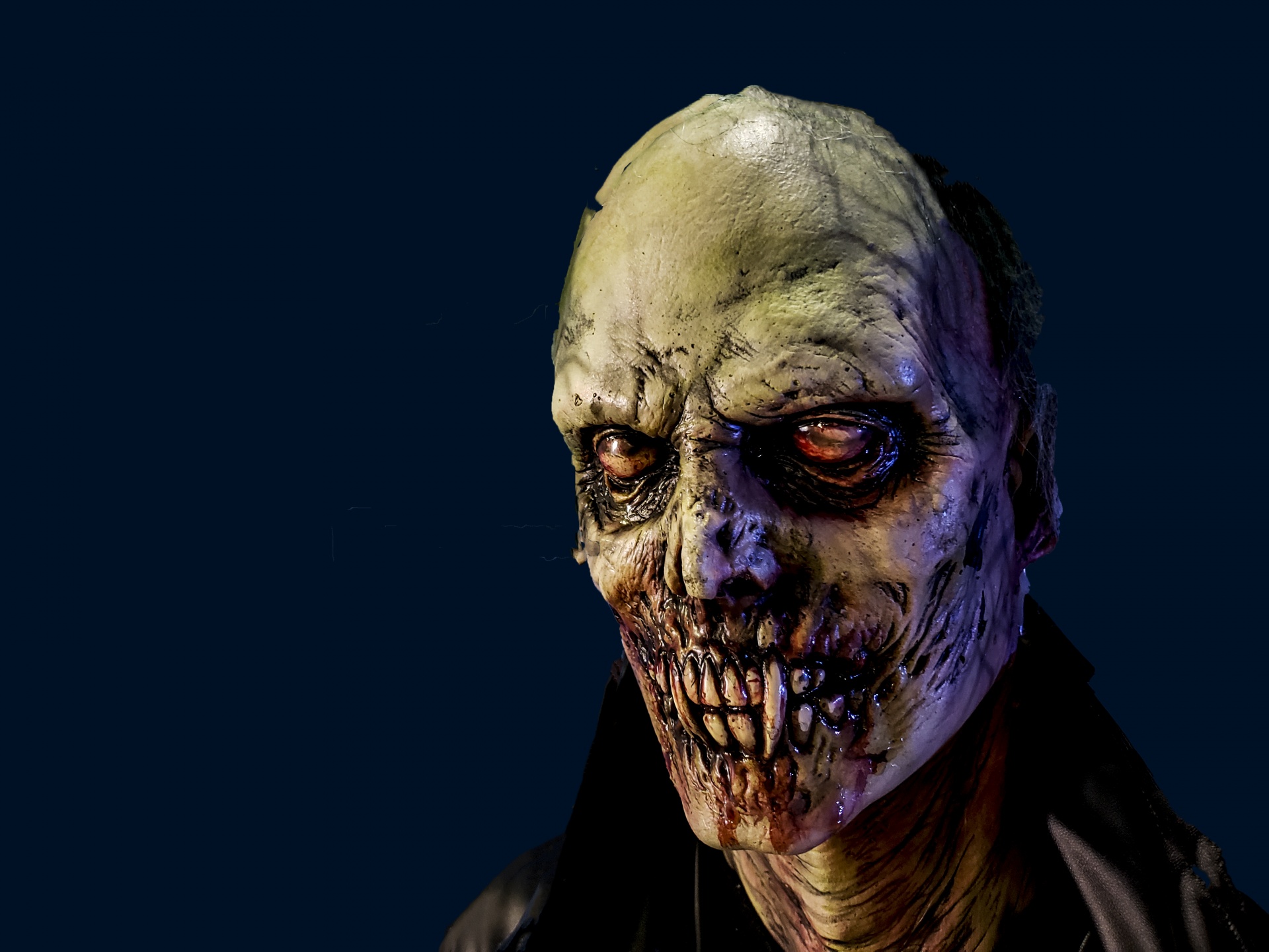 Ghoul Head Isolated