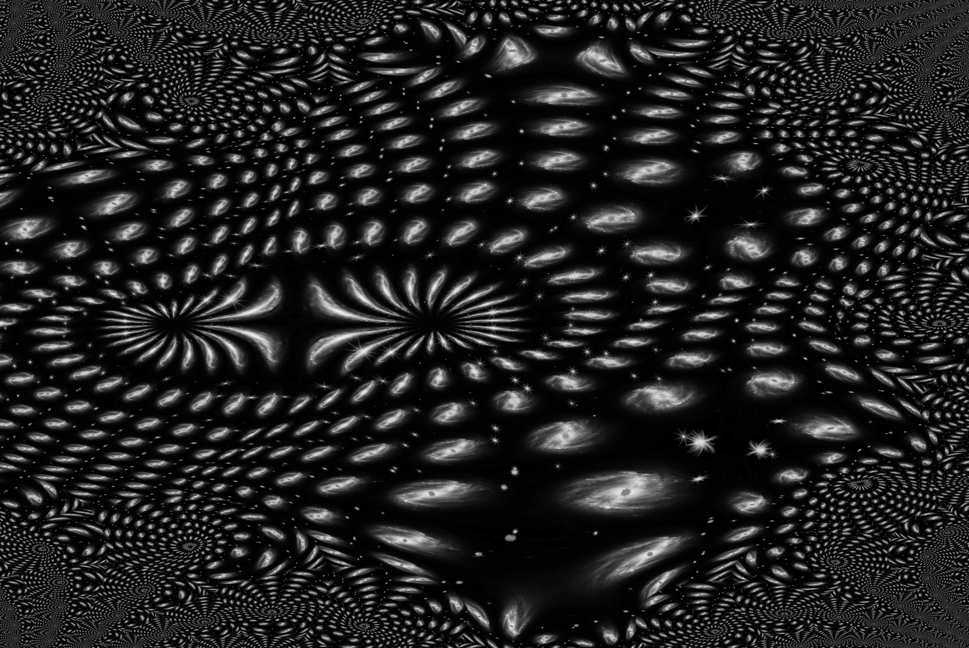 Mandelbrot Galaxy Pattern