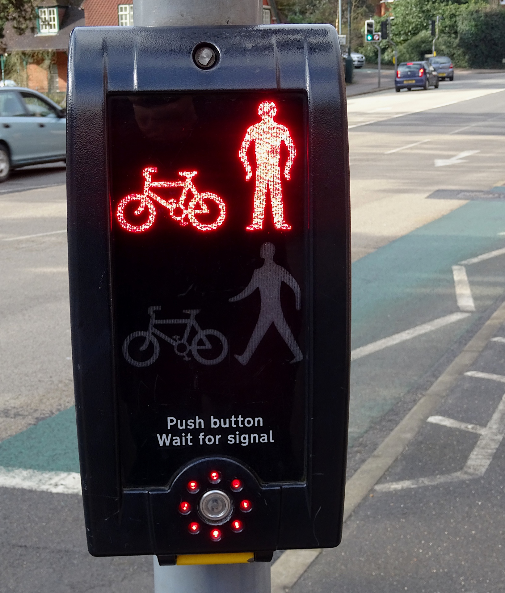 Pedestrian Traffic Light Crossing Button 061019