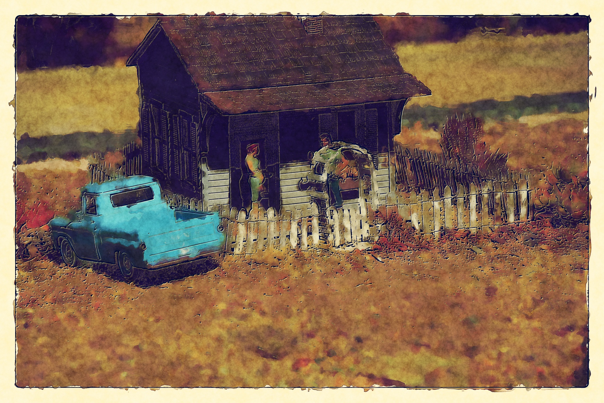 Shack Home And Truck
