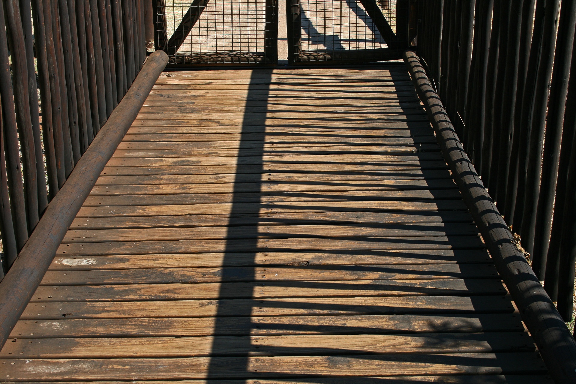Wooden Planks On A Surface