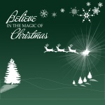 Believe Christmas Saying Card 6