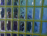 Block Glass Wall Pattern