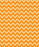 Chevrons Zigzags Pattern Orange