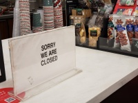 Closed Sign During Holidays