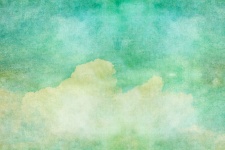 Clouds Sky Vintage Painting