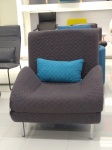 Comfy Modern Grey Armchair