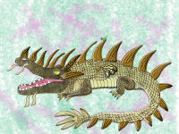 Crocodilus Dragon And Larry